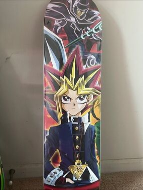 Yu-Gi-Oh! Themed Men’s Skateboard Deck - Multicolor